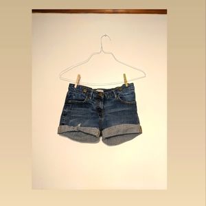 2.1 Denim | Size 27 | Blue Denim Jean Shorts